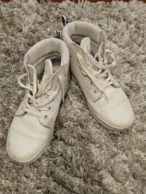 Dr. Martens White High-Top Sneakers
